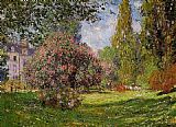 The Parc Monceau Paris 1 by Claude Monet
